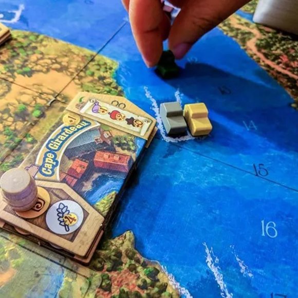 Boardgame "Broadhorns: Early Trade on the Mississippi".New. Sealed. - Picture 4 of 5